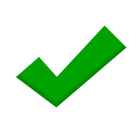 Green check mark icon. Correct answer or complete. Done. Vector ...