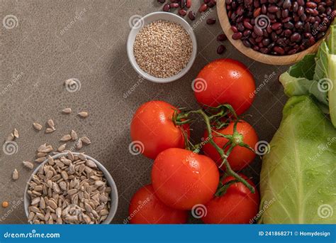 Healthy food selection stock image. Image of salad, antioxidant - 241868271