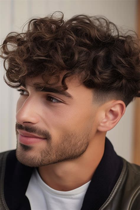 55 Best Medium-Length Hairstyles for Men | Curly hair men, Haircuts for ...