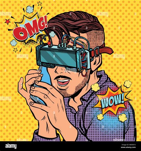 Vector talking man in Stock Vector Images - Alamy