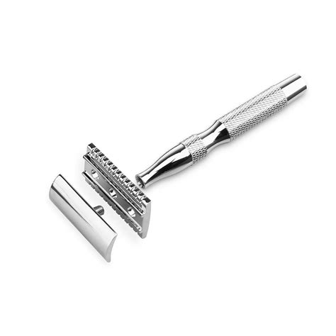 CSB Classic Double Edge Safety Razor - Reusable Chrome Metal DE Razor ...