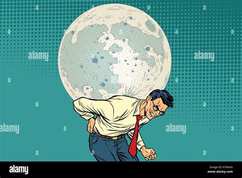 Man carries Stock Vector Images - Alamy