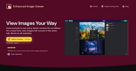 Enhanced Image Viewer: Zoom, Pan & View Images
