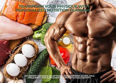 Personalized Nutrition Planning for Optimal Muscle Growth