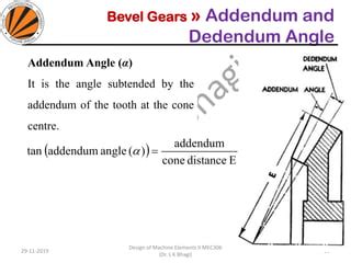 What does ‘addendum modification’ achieve in a gear design, and when is it typically applied?