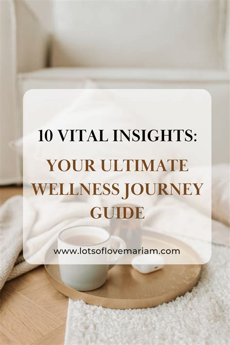 10 Essential Things To Know When starting Your Wellness Journey — Lots ...