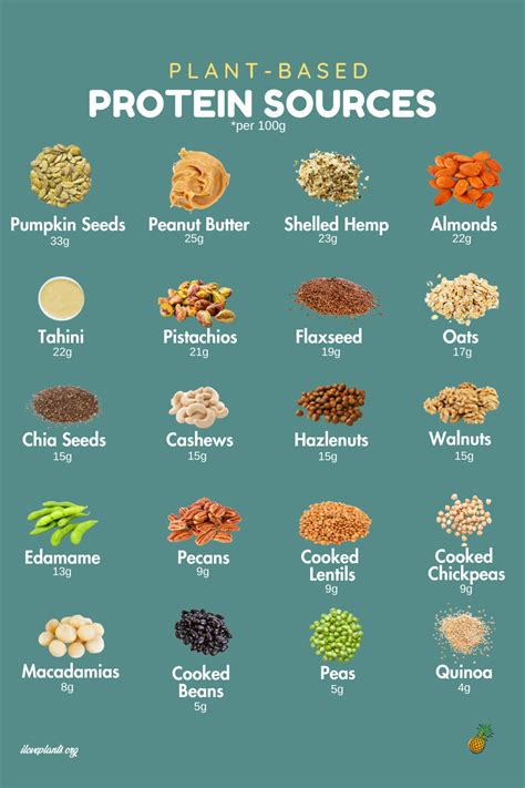 25 totally awesome sources of plant based protein – Artofit