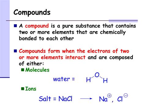 PPT - Compounds PowerPoint Presentation, free download - ID:2682442
