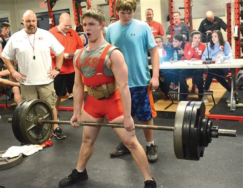 Elkhart powerlifting dominates at quad meet | Sports | palestineherald.com