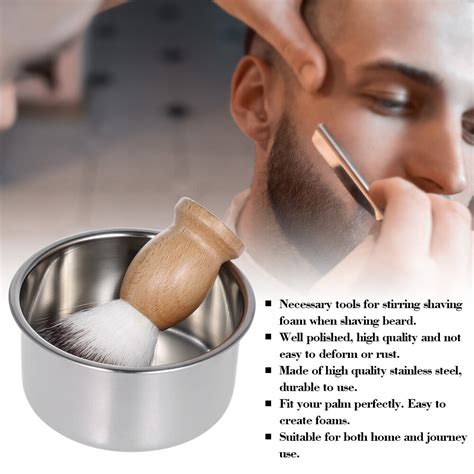 Stainless Steel Shaving Bowl Men's Soap Cup Shavin... – Grandado