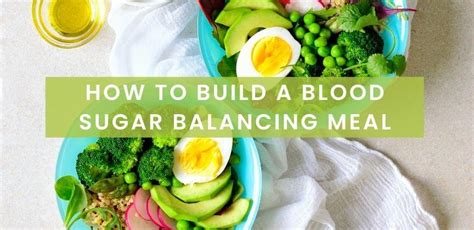 Blood Sugar Balancing Meals for Weight Loss - Laura Live Well