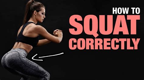 How To Squat Correctly (PROPER SQUATS FORM)
