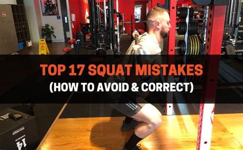 Top 17 Squat Mistakes (How To Avoid & Correct) | PowerliftingTechnique.com