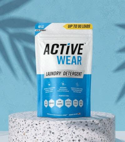 Activewear Laundry Detergent - Workout Clothes Deodorizer