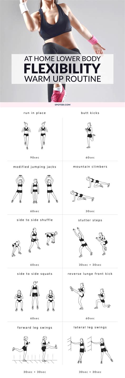 Lower Body Dynamic Warm Up Exercises | Workout warm up, Warmup, Dynamic warm up