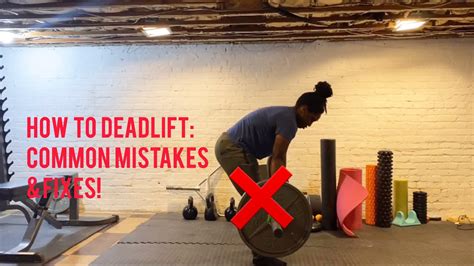 How To Deadlift: Common Mistakes &amp; Fixes! - YouTube