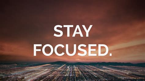 Desktop Wallpapers Stay Focused STAY FOCUSED.” Wallpaper By
