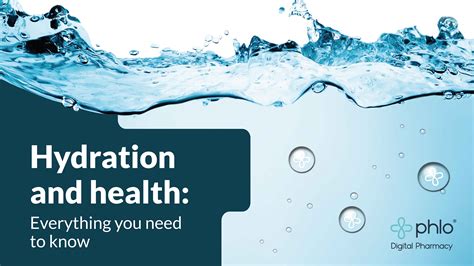 Hydration And Health | Phlo Blog