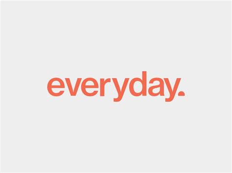 Everyday Logo by Luca Halma