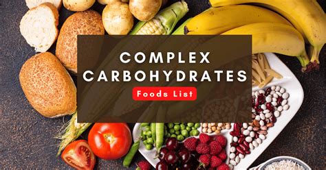 Complex Carbs Examples Food at Stanley Davila blog