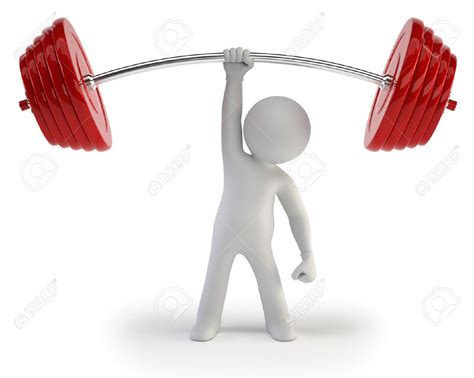 strength: 3d small people | Clipart Panda - Free Clipart Images