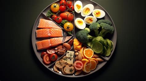 Premium Photo | Healthy Diet Plate