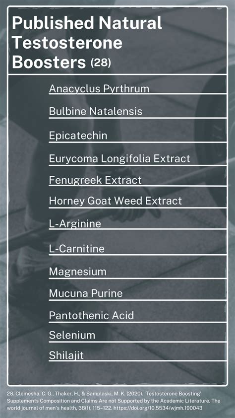 Natural Testosterone Boosters | Guide To Choosing the Best Booster For ...