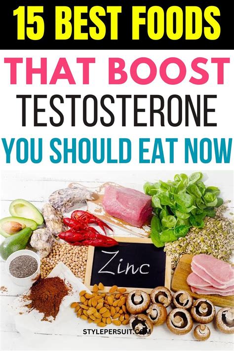 15 Best Testosterone Boosting Foods To Increase Your Testosterone ...