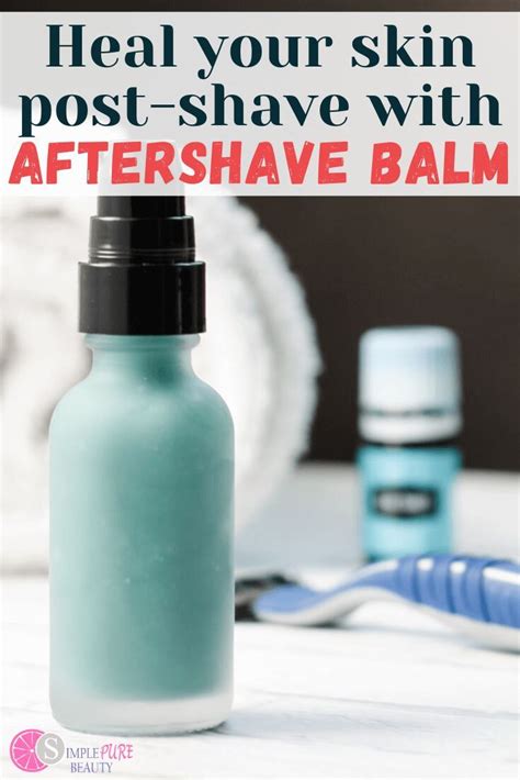 After shave balm diy after shave lotion diy men – Artofit