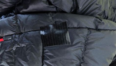 Best way to patch a torn down jacket on trail?