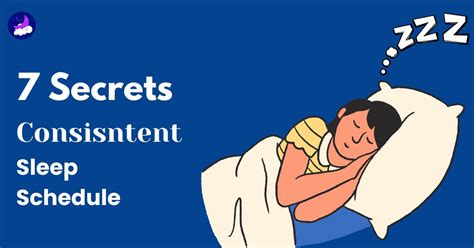 7 Secrets for Regular Consistent Sleep Schedule: Master Sleep &amp; Wake-up ...