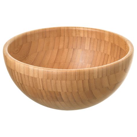 BLANDA MATT serving bowl, bamboo, 20 cm - IKEA