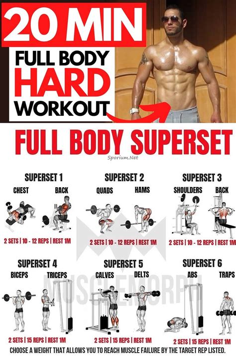 Full Body Mens Workout Hotsell | bellvalefarms.com