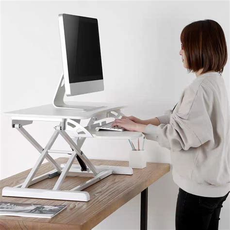 Table top standing desk, Furniture, Tables &amp; Chairs on Carousell
