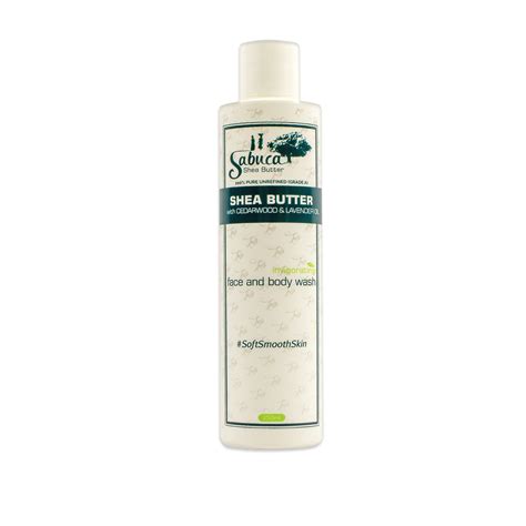 Invigorating Face & Body Wash | Sabuca Shea Butter