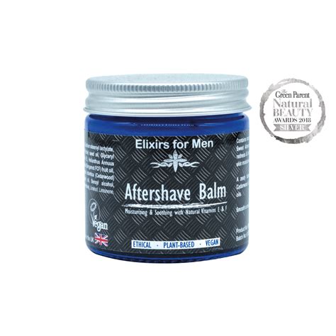 Aftershave Balm for Men 60ml - Elixirs of Life Handmade Natural Skin Care
