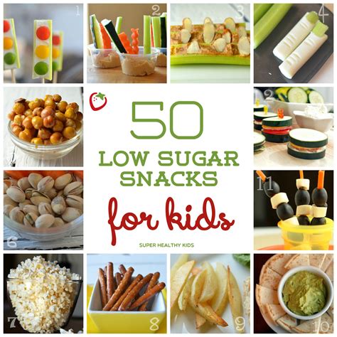 50 Low Sugar Snacks for Kids - Super Healthy Kids