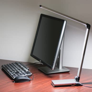 Lorell LED Desk Task Light, 8W, Silver (LLR13201) - Envision Xpress