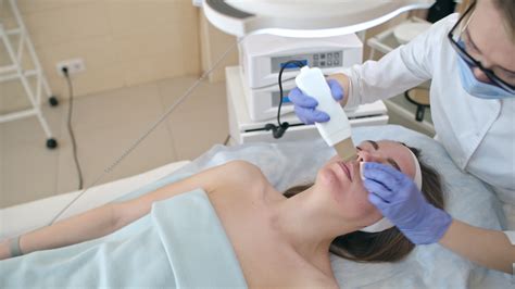 Deep Facial Cleansing in Salon 1289321 Stock Video at Vecteezy