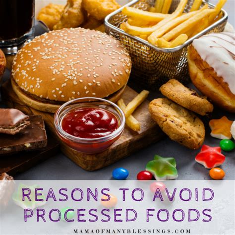 5 Reasons To Avoid Processed Foods