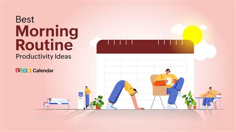 Best Morning Routine Productivity Ideas | Zoho Calendar