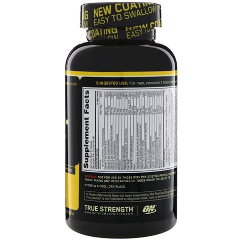 Optimum Nutrition, Opti-Men - 1Source