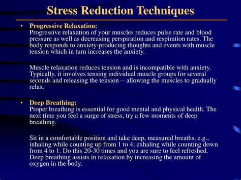 PPT - STRESS MANAGEMENT PowerPoint Presentation, free download - ID:6604281