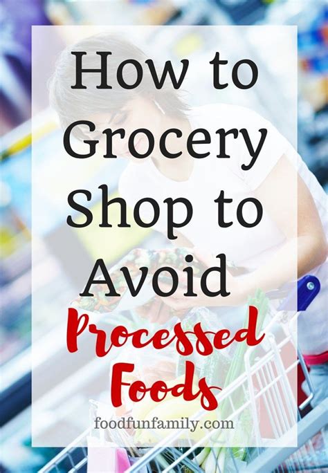 Avoid processed foods – Artofit