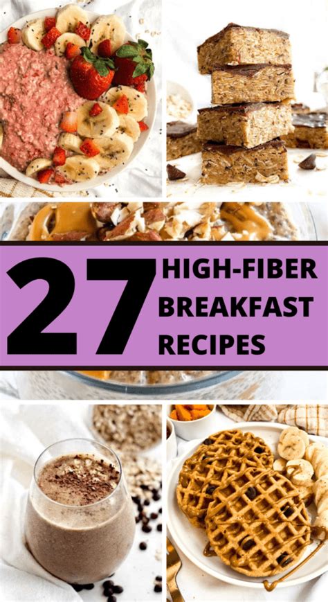27 High Fiber Breakfast Recipes to Keep You Full - Hello Spoonful