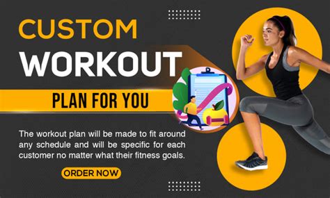 Design a custom workout plan by Darcylucas | Fiverr