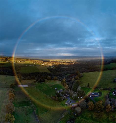 Photographer Sees Rare Full-Circle Rainbow Over the Scottish Highlands