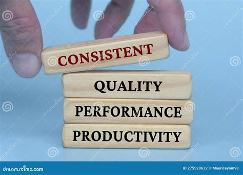 Hand Lifting Wooden Block with Text Consistent Quality Performance ...