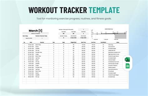 Editable Workout Templates in Excel to Download