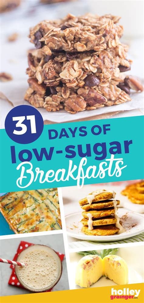 31+ Days of Low-Sugar Breakfast Recipes for Busy Mornings | Low sugar ...